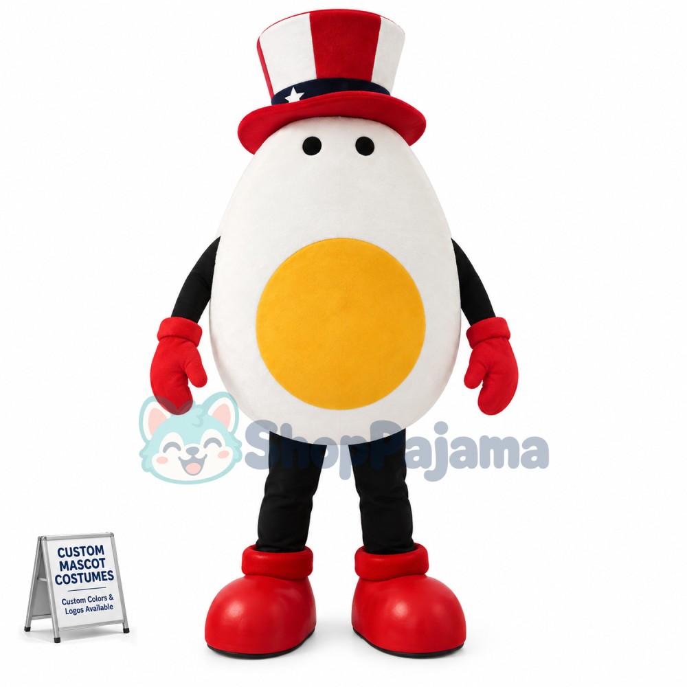 Egg Doll Wearing Roller Skates Mascot Costume