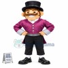 Arrogant Noble Gentleman Mascot Costume