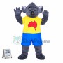 Bright Soft Gray Koala Mascot Costume