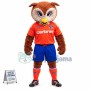 Actively Prepared Owl Contestant Mascot Costume