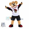 The Elite Lion of The Hockey Team Mascot Costume