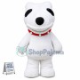 Adult Soft White Dog On The Beach Mascot Costume