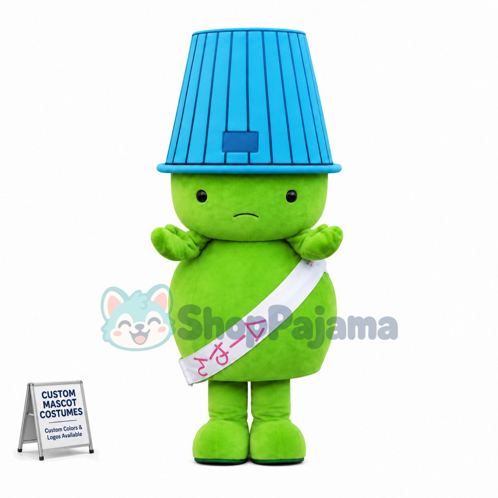 Trash Can Doll of The Corporation Mascot Costume