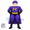 The Masked Villain Hero Mascot Adult Costume