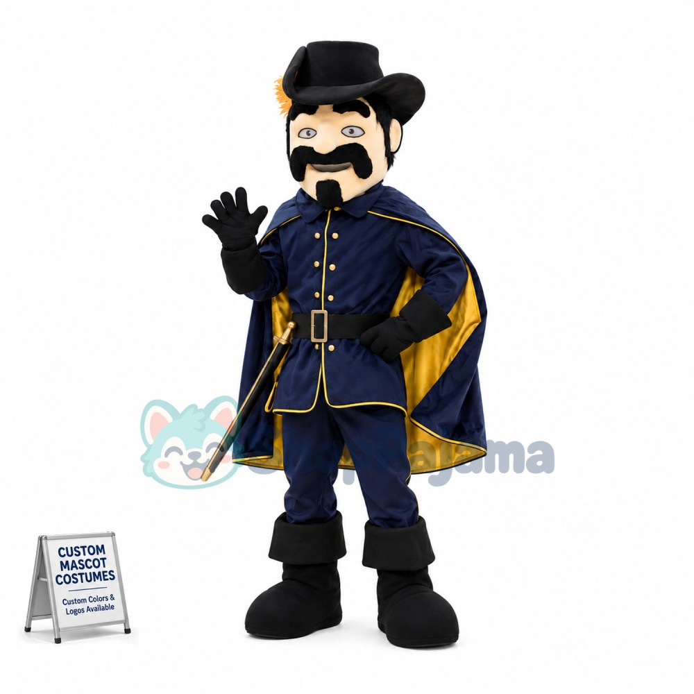 Bearded Knight of The Conference Mascot Costume
