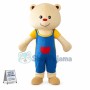 Baby Bear Wearing Pocket Bodysuit Mascot Costume