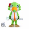Bright Lark With Gorgeous Flower Mascot Costume