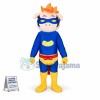 Arrogant The Muscular Super Q Mascot Costume