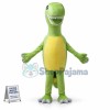Baby Dinosaur Showing Sharp Teeth Mascot Costume
