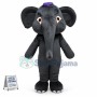 Baby Elephant In Captivity Mascot Costume
