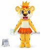 Baby Girl Tiger Wearing Skirt Mascot Costume