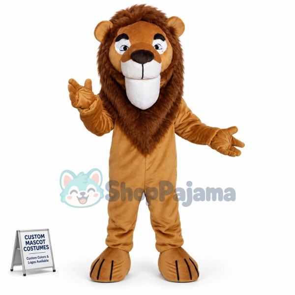 The Leading Adult Lion King Mascot Costume