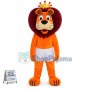 The Lion King In White Shorts Mascot Costume