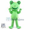 Adult Lovely Smiling Frog Mascot Costume