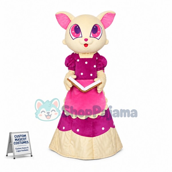The Chef Cat In the Palace Dress Mascot Costume
