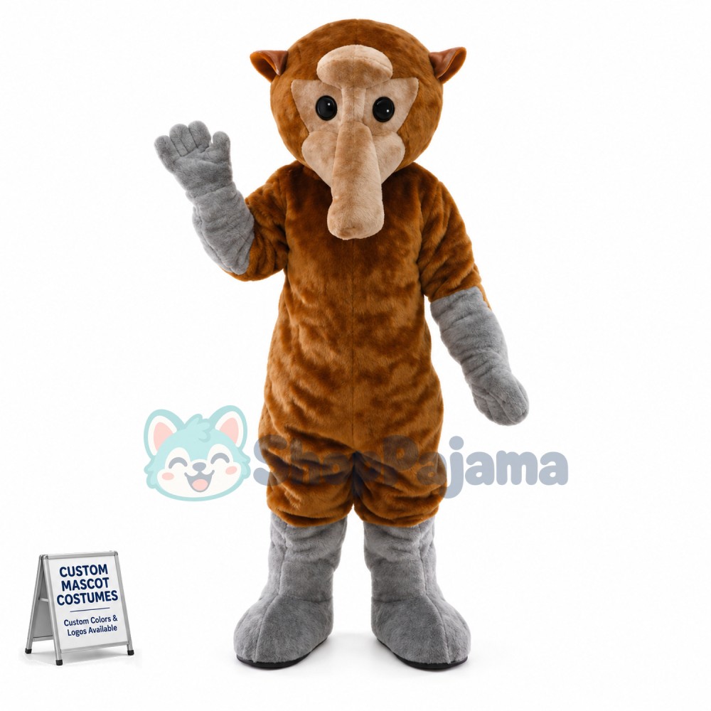 Adult Size Horse With Pionted Mouth Mascot Costume