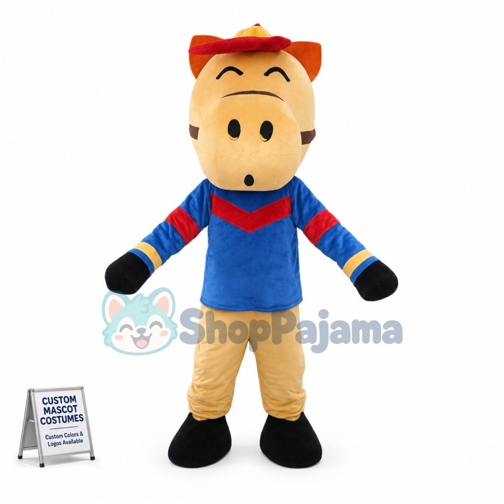 The Merry Little Horse Mascot Costume