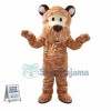 Striped Tiger Mascot Costume For Adult