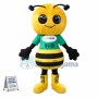Big-headed Loop Bee Mascot Costume