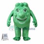 All Over Green Rock Monster Mascot Costume