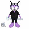 Black Big Mouth Alien Monster Mascot Costume
