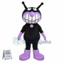 Black Big Mouth Alien Monster Mascot Costume