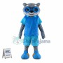 Study Cat With Blue Glasses Mascot Costume