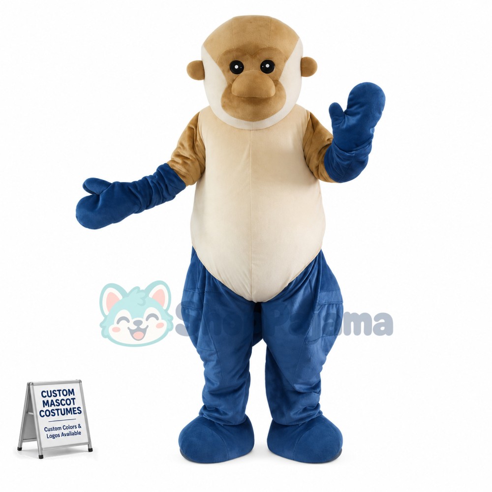 Calm The Elder Monkey Mascot Costume