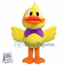 Yellow Duck With Thick Lips Mascot Costume