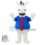 White Horse Principal of High School Mascot Costume