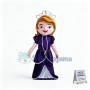 Princess Sophia Wearing Crown Mascot Costume