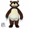 Terrible Violent Bear With Sharp Claws Mascot Costume