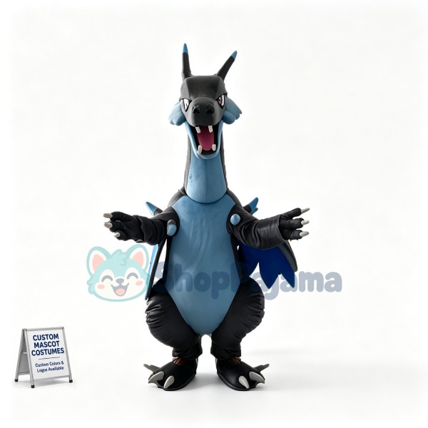 The Threatening Evil Dragon Mascot Costume