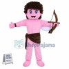 Angle Cupid Holding Bow and Arrow Mascot Costume