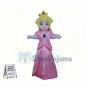 Princess Toadstool Peach In The Long Dress Mascot Costume