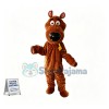 Big-nosed Dog Biting Food Mascot Costume