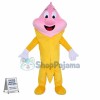 Strawberry Cone of Different Flavors Crispbread Mascot Costume