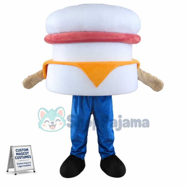Beef Cheese Sushi Cartoon Mascot Costume