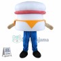 Beef Cheese Sushi Cartoon Mascot Costume