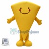 Piece of Cheesecake Cartoon Mascot Costume