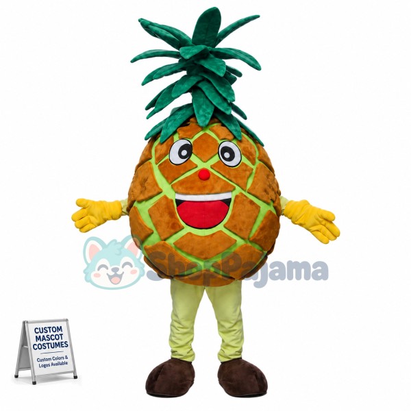 Freshly Picked Big Pineapple Mascot Costume