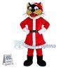 Warm Christmas Wolf Couple Mascot Costume
