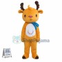 Adult Cartoon Orange Fawn Mascot Costume