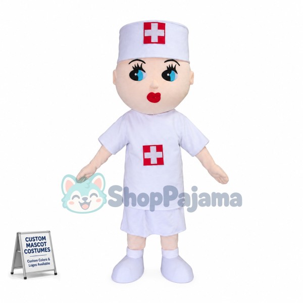 Sexy Nurse of The Red Cross Mascot Costume