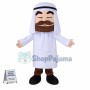 Wealthy Arab Boss Mascot Costume