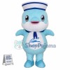 Captain Dolphin of Yacht Club Mascot Costume