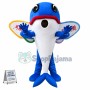 Customized Mild Whale Mascot Costume