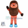 Baby Hedgehog With Hard Shell Mascot Costume