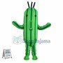 Thriving Long Cactus Mascot Costume