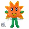 Cartoon Orange Sun Flower Mascot Costume